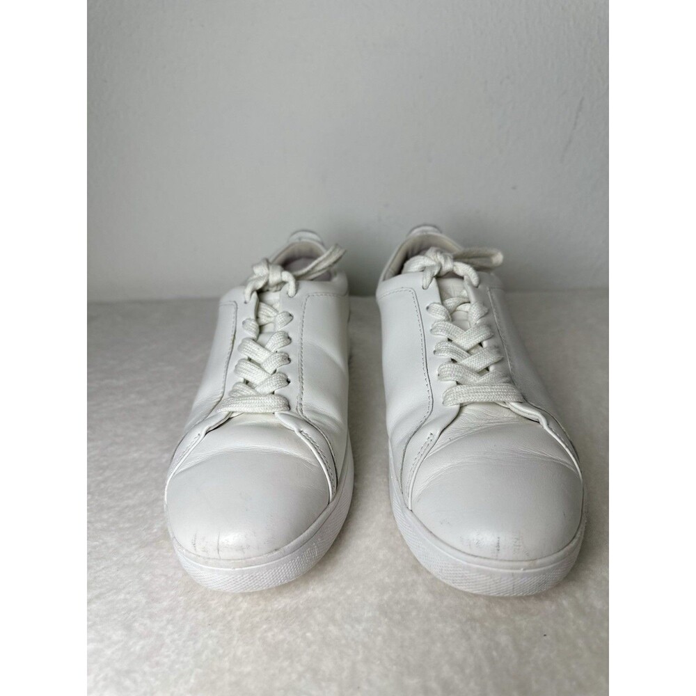 Fitflop Rally White Leather Sneakers Comfort Technology Women’s 7.5 EU 38.5 - Picture 5 of 12